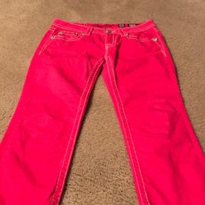 Miss me pink Capri size 26